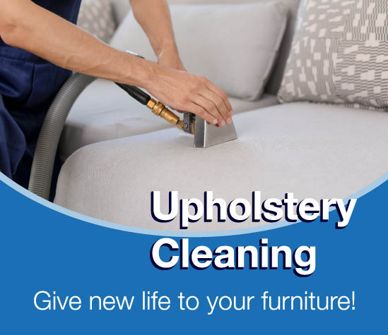 Professional upholstery cleaning giving new life to furniture.